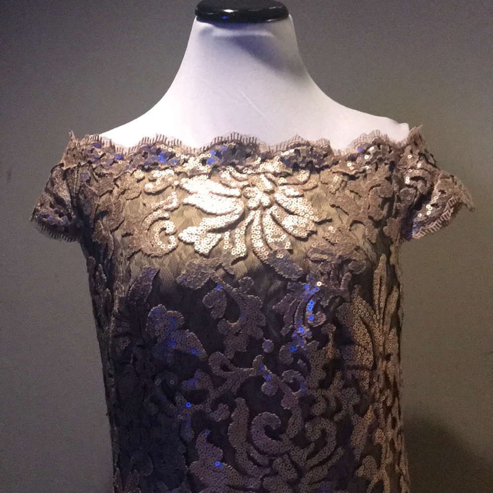 Tadashi Shoji Odette Dress Sz 10 worn once!